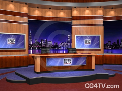 News on Cg4tv Com News Virtual Studio Set For Two Anchors Html Virtual News