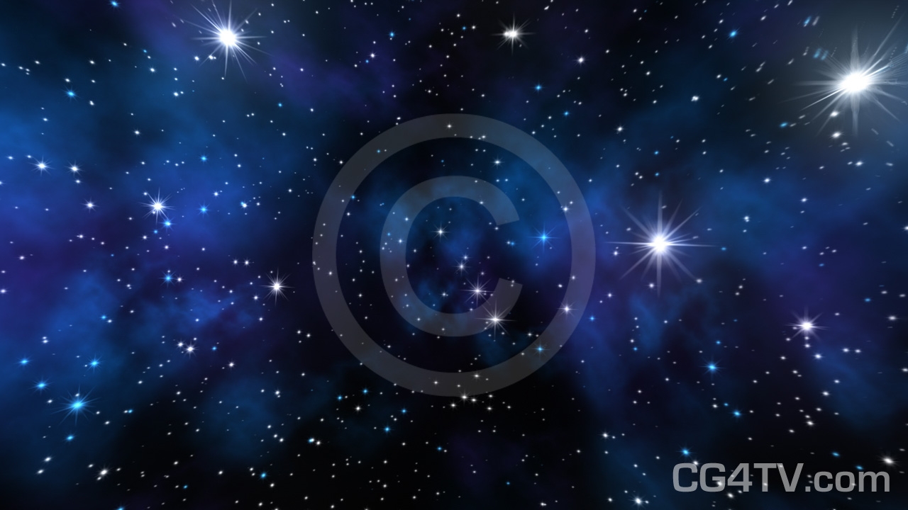 Stars & Space Animated Background